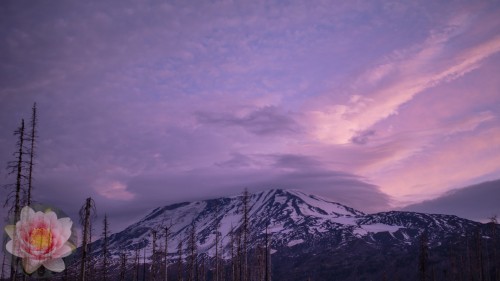Mt Adams Clouds
